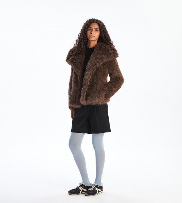 اٍل سي واي كيكي  جاكيتات ومعاطف - بني  معاطف