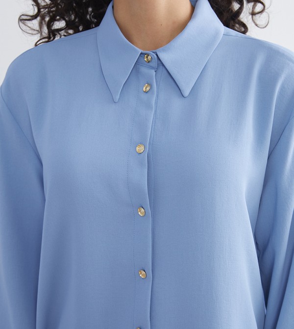 LC Waikiki  Shirts - Blue Shirts