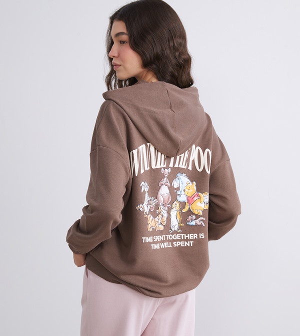 LC Waikiki  Clothing - Brown Hoodies