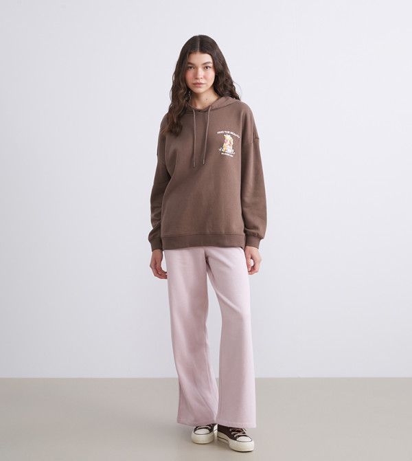 LC Waikiki  Clothing - Brown Hoodies