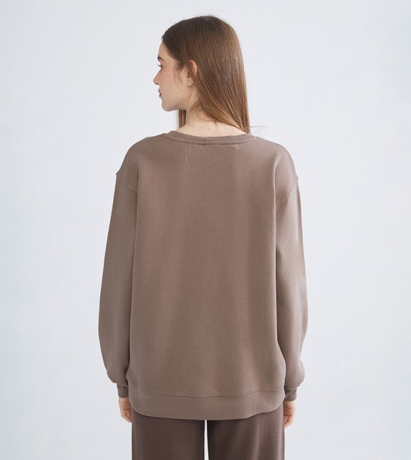 LC Waikiki Hoodies & Sweatshirts - Brown Sweatshirts