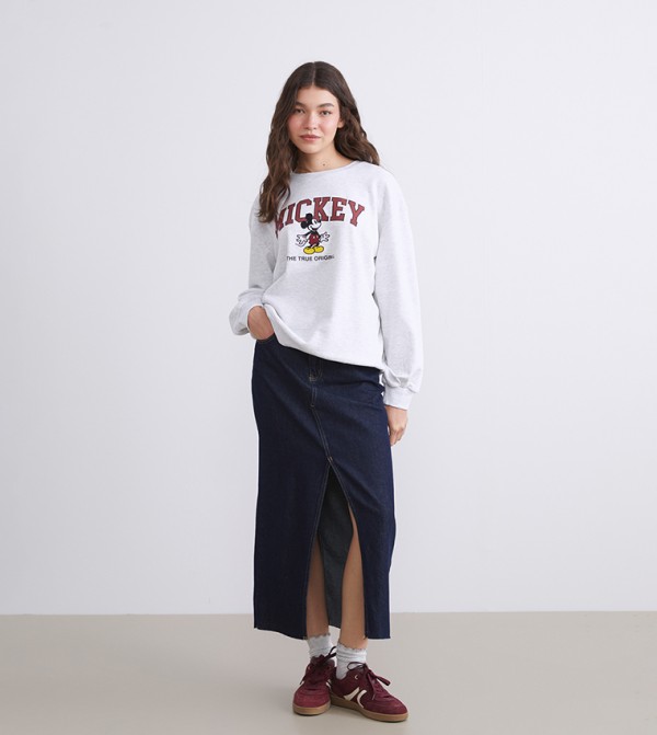 اٍل سي واي كيكي سويتشيرت - رمادي بلوزات