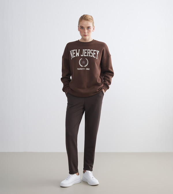 LC Waikiki  Sweatpants - Brown Sweatpants