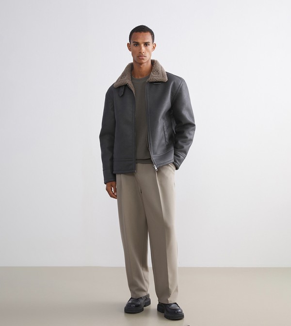 LC Waikiki  Casual Jackets - Brown Casual Jackets