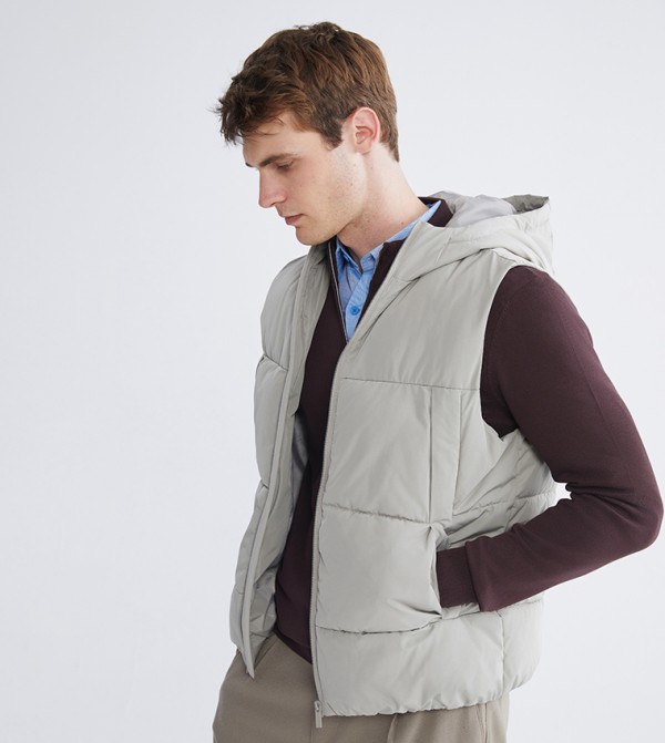 LC Waikiki  Jackets & Coats - Beige Puffer Jackets