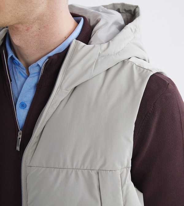 LC Waikiki  Jackets & Coats - Beige Puffer Jackets