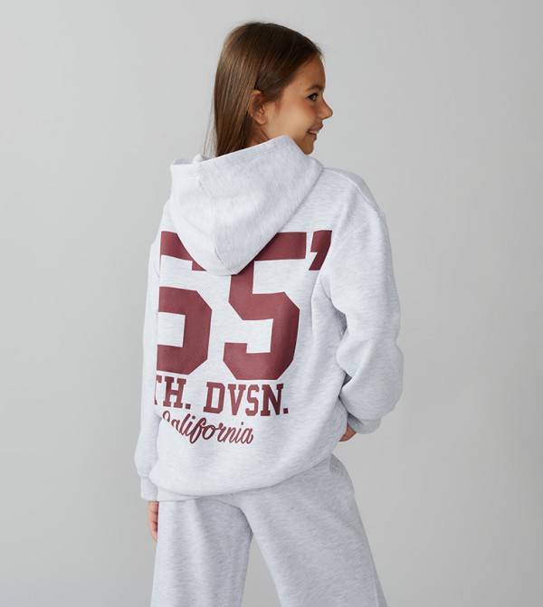 LC Waikiki Winterwear & Outerwear - Grey Hoodies