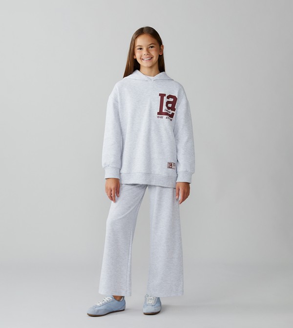 LC Waikiki Winterwear & Outerwear - Grey Hoodies