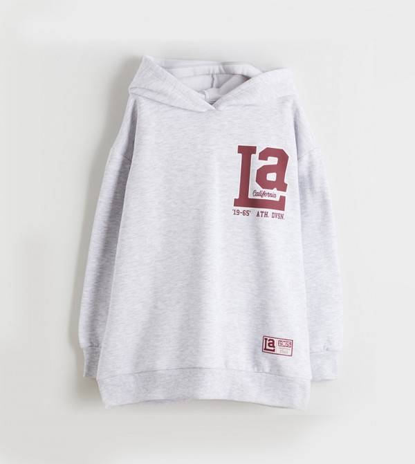 LC Waikiki Winterwear & Outerwear - Grey Hoodies