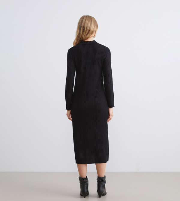 LC Waikiki  - Black Midi Dresses