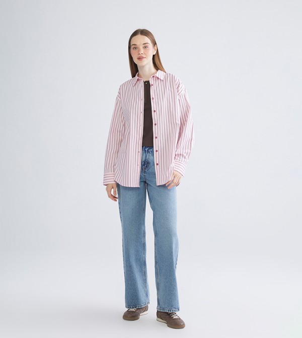 LC Waikiki  Shirts - Pink Shirts