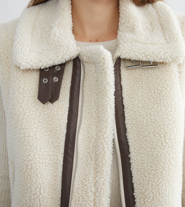 LC Waikiki Clothing - White Casual Jackets