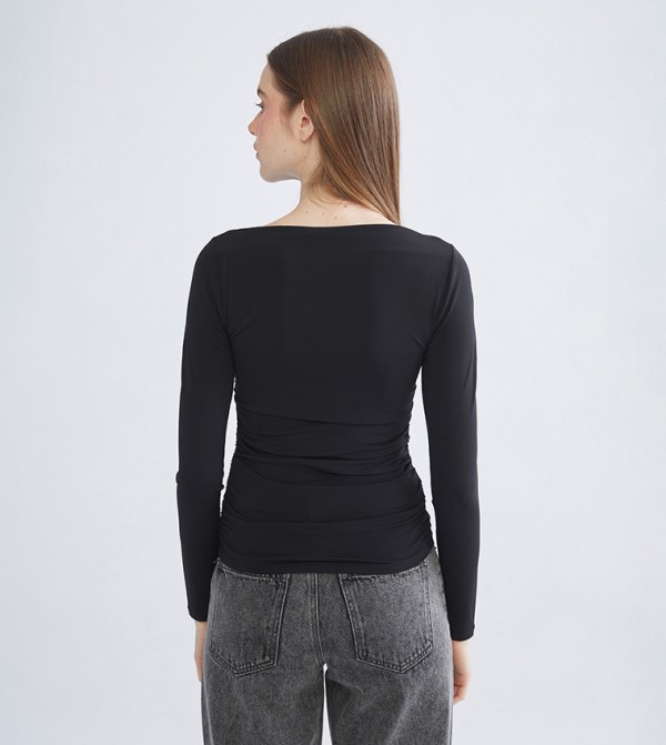 LC Waikiki LC Waikiki - Black Casual Tops