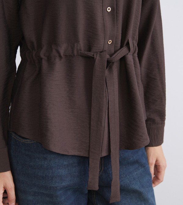 LC Waikiki  Shirts - Brown Shirts