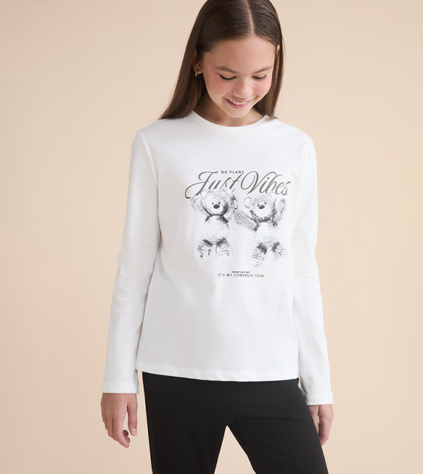 LC Waikiki  Topwear - Ecru T-shirts