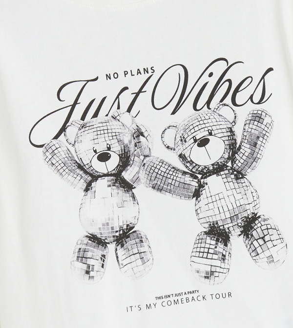 LC Waikiki  Topwear - Ecru T-shirts