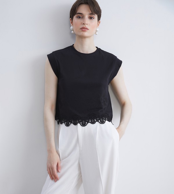 LC Waikiki LC Waikiki - Black Cropped Tops