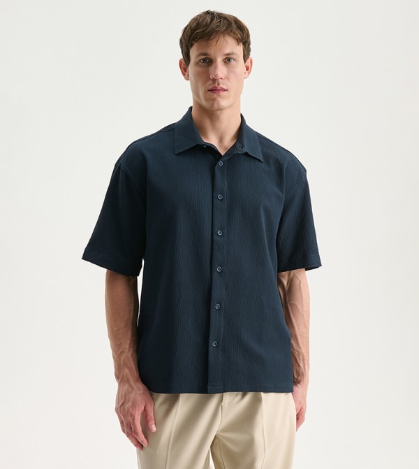 LC Waikiki  Short Sleeves - Blue Short Sleeves