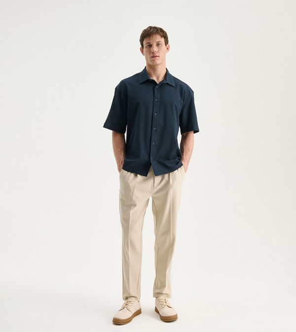 LC Waikiki  Short Sleeves - Blue Short Sleeves