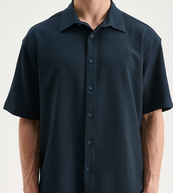 LC Waikiki  Short Sleeves - Blue Short Sleeves