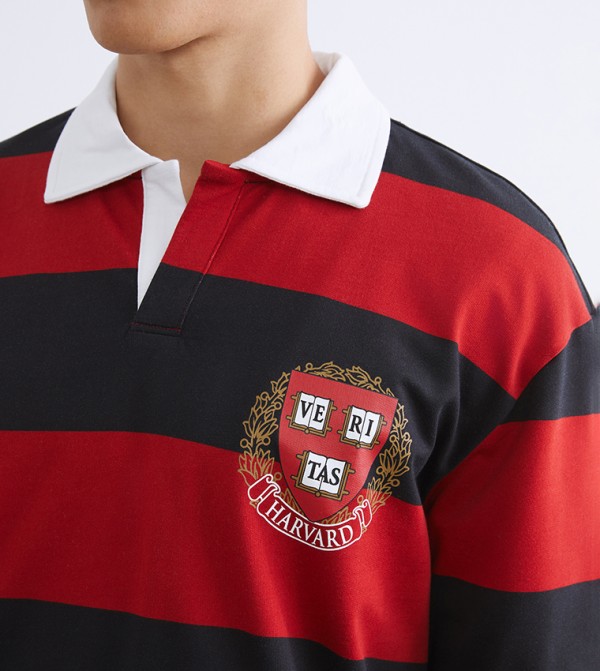 LC Waikiki  T-Shirts - Red Polo T-shirts