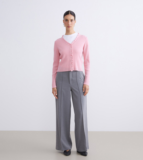 LC Waikiki  Sweaters & Cardigans - Pink Cardigans