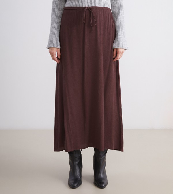 LC Waikiki  Maxi Skirts - Brown Maxi Skirts