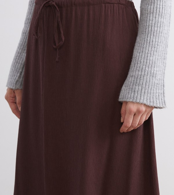 LC Waikiki  Maxi Skirts - Brown Maxi Skirts