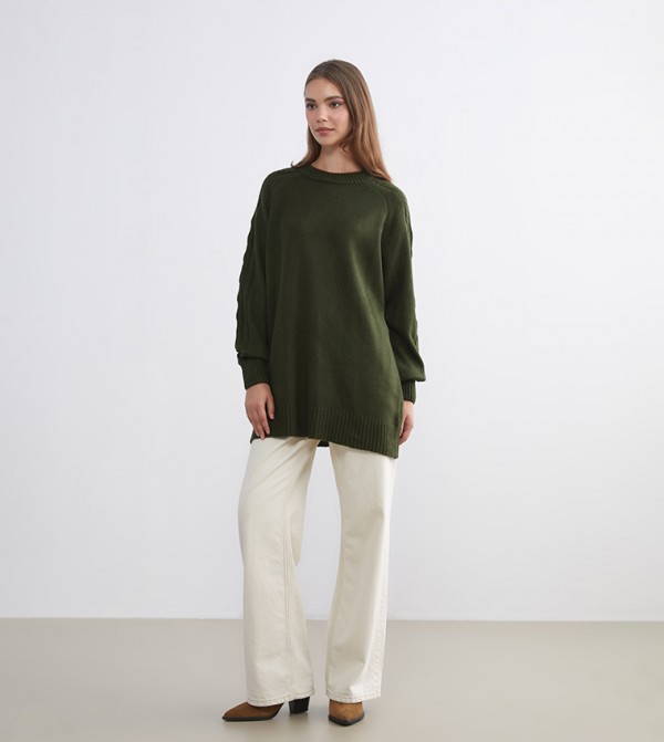 اٍل سي واي كيكي  ملابس - زيتي  تونيك