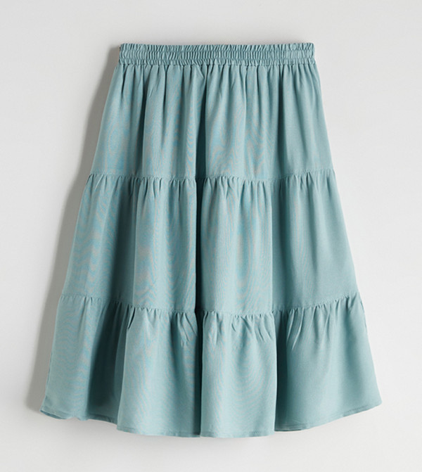 اٍل سي واي كيكي  ملابس سفلية - أخضر التنانير والفواصل