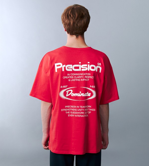 LC Waikiki LC Waikiki - LIGHT RED Round Neck T-Shirts