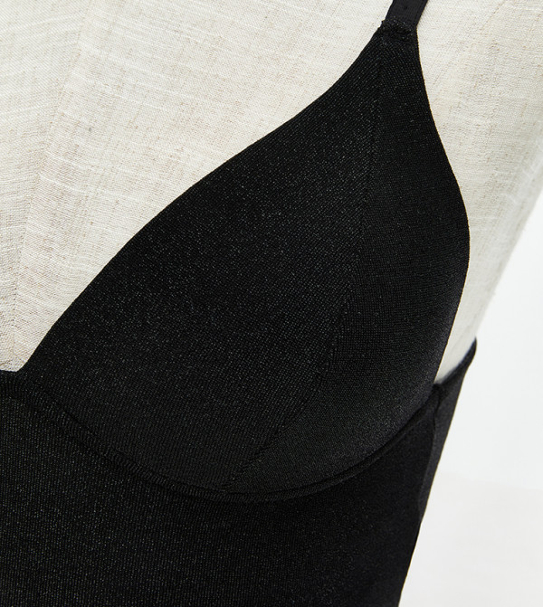 اٍل سي واي كيكي  لانجري - أسود صدرياات