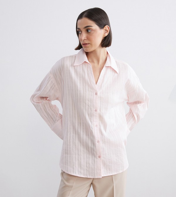 LC Waikiki  Shirts - Pink Shirts