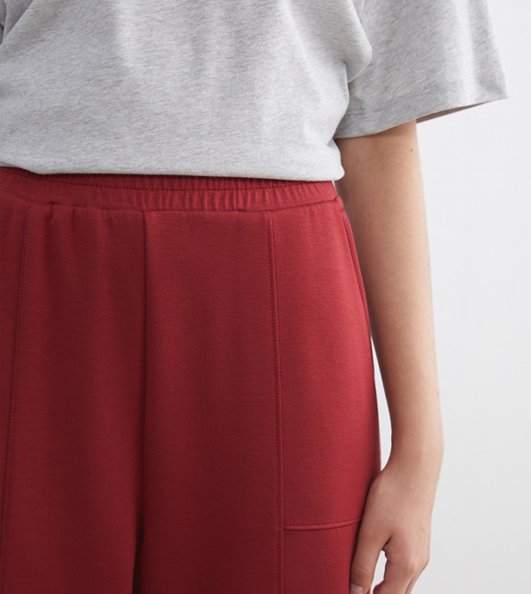 اٍل سي واي كيكي  بناطيل رياضية - أحمر Sweatpants