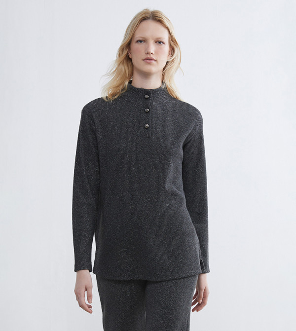 LC Waikiki LC Waikiki - Charcoal Casual Tops