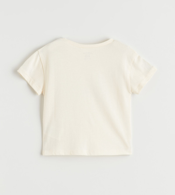 LC Waikiki LC Waikiki - Cream T-shirts & Bottoms