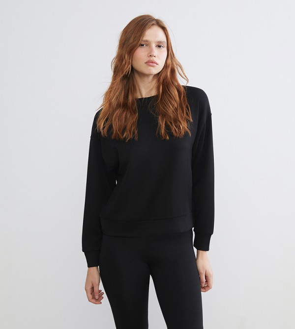 اٍل سي واي كيكي سويتشيرت - أسود بلوزات