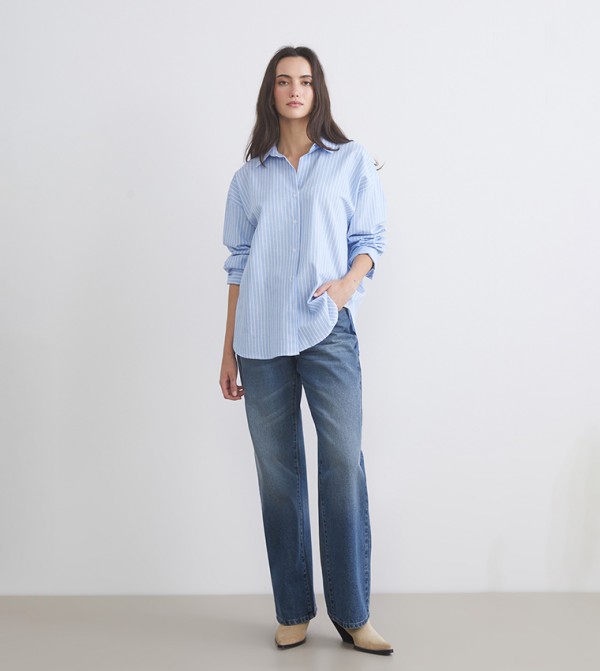 اٍل سي واي كيكي ﻦﺳﺍﺀ - أزرق قمصان