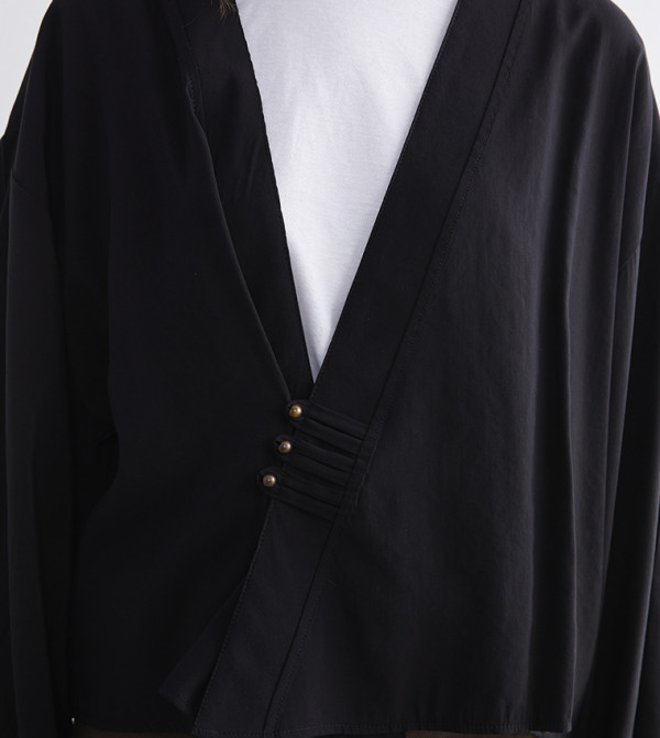 LC Waikiki  Kimonos - Black Kimonos
