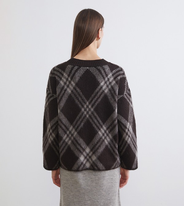 LC Waikiki LC Waikiki - Brown V-neck Sweaters