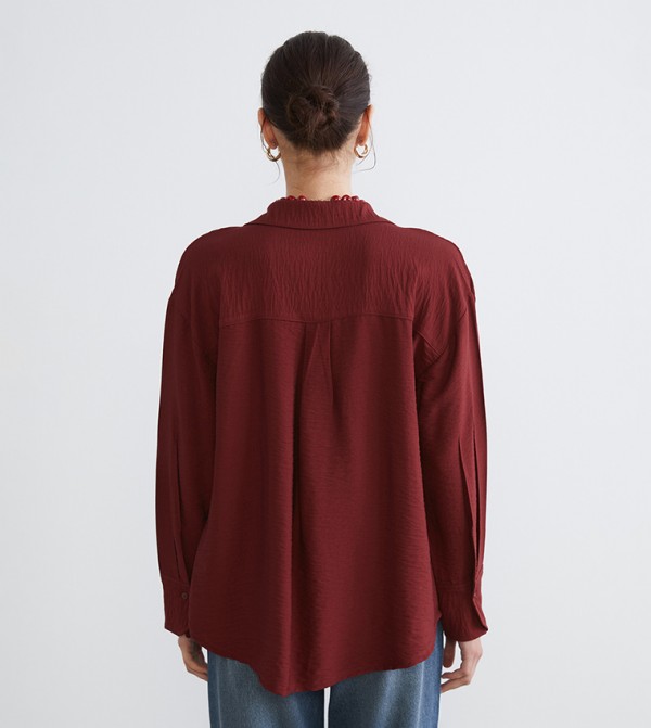 LC Waikiki LC Waikiki - Maroon Shirts