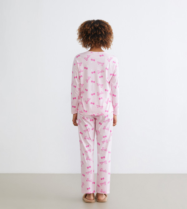 LC Waikiki Sleepwears & Loungewears - Pink Pyjama Set