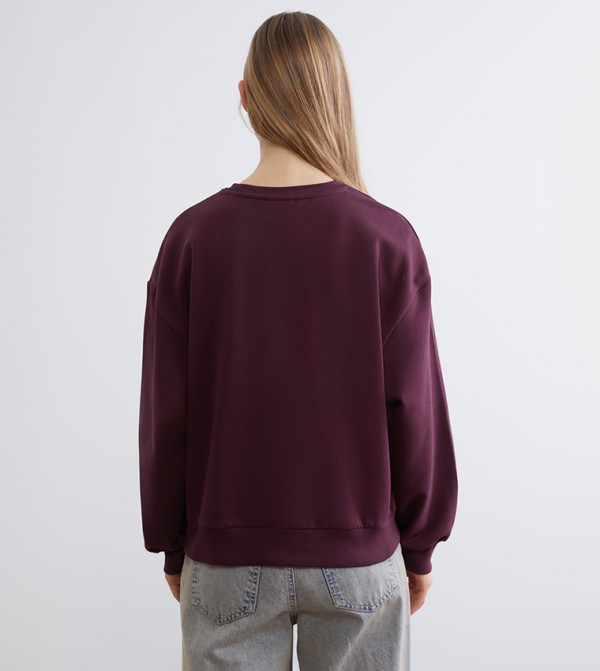 LC Waikiki LC Waikiki - Burgundy Sweatshirts