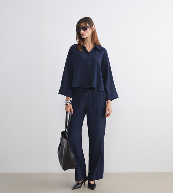 LC Waikiki  Clothing - Navy Shirts