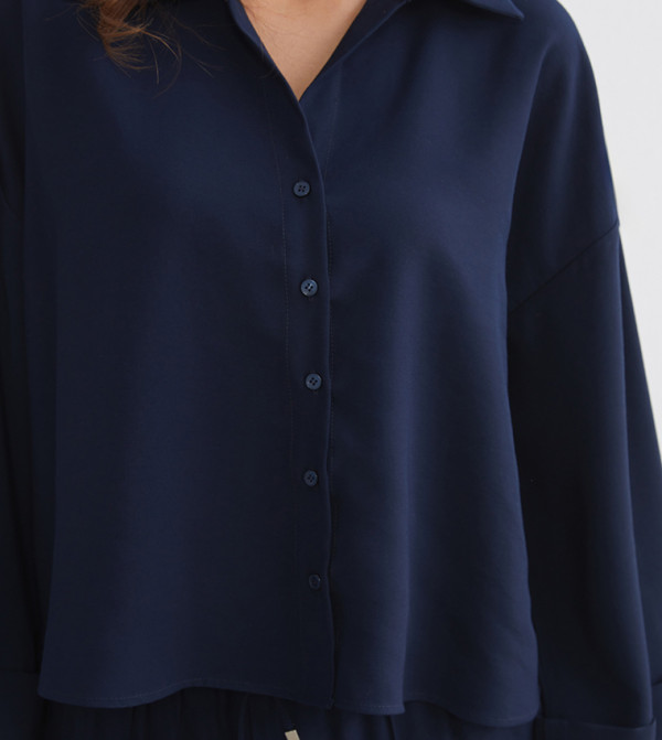 LC Waikiki  Clothing - Navy Shirts