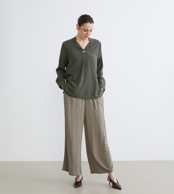 اٍل سي واي كيكي - زيتي Casual Tops