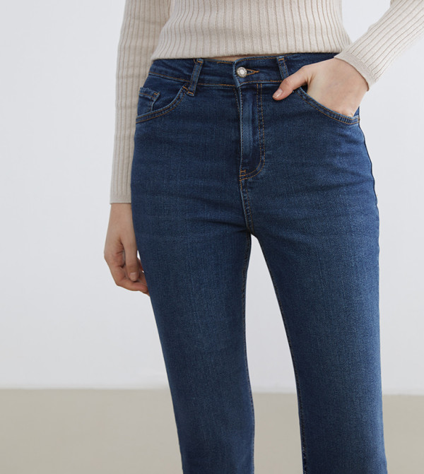 LC Waikiki  Jeans - Dark Blue Bootcut Jeans