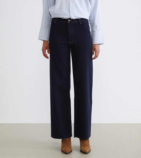 اٍل سي واي كيكي - كحلي Straight Jeans