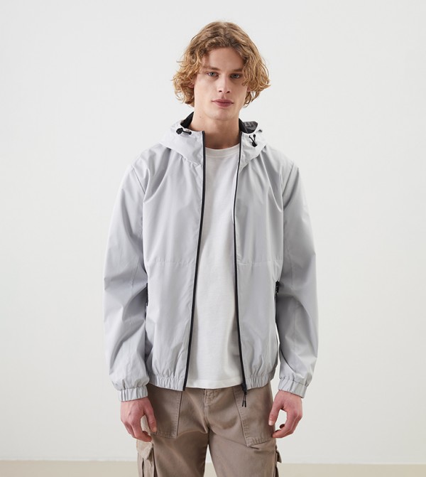 LC Waikiki  Overcoats - Grey Overcoats