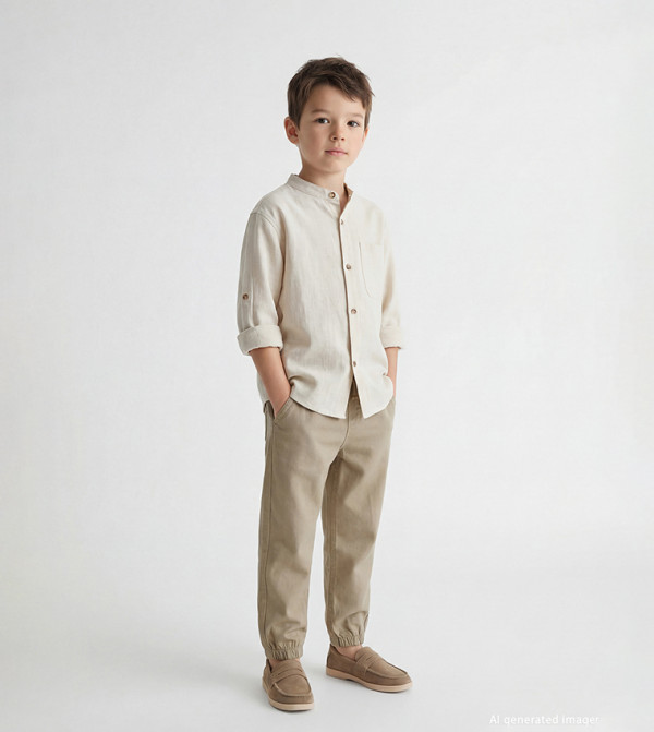 اٍل سي واي كيكي  ملابس سفلية - كاكي فاتح السراويل